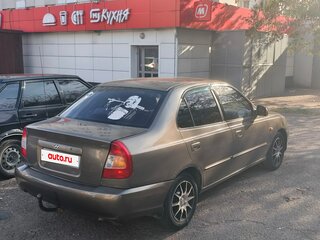 2007 Hyundai Accent ТагАЗ II, бежевый, 205000 рублей, вид 2