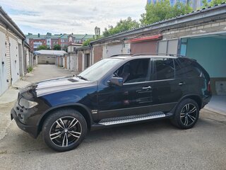2005 BMW X5 3.0d I (E53) Рестайлинг, чёрный, 1250000 рублей, вид 3