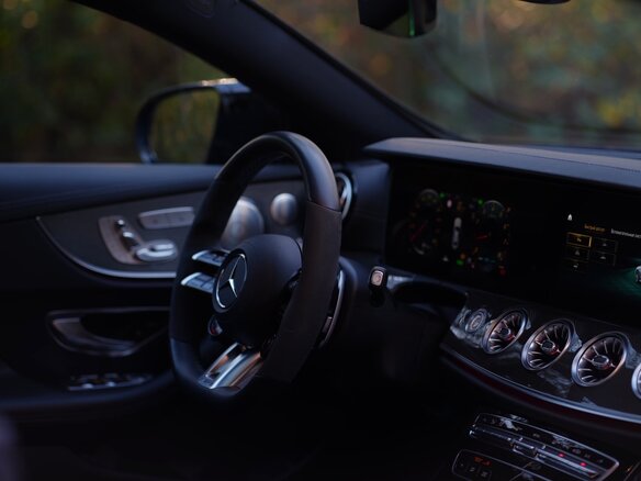 2022 Mercedes-Benz E-Класс AMG 53 AMG V (W213) Рестайлинг, синий, 9850000 рублей - вид 10