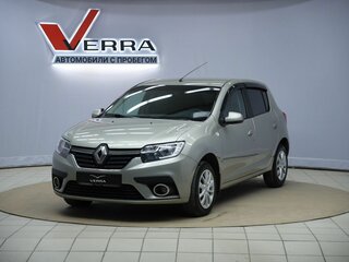 2019 Renault Sandero II Рестайлинг, бежевый, 810000 рублей, вид 1