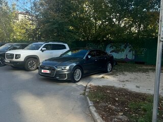 2019 Audi A6 40 TDI V (C8), серый, 4650000 рублей, вид 3