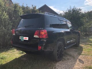 2014 Toyota Land Cruiser 200 Series Рестайлинг 1, чёрный, 4750000 рублей, вид 5