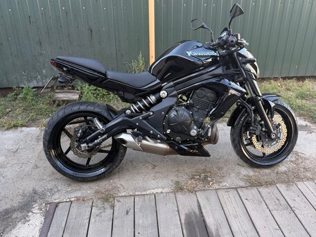 2013 Kawasaki ER-6F (Ninja 650R), чёрный, 395000 рублей, вид 4