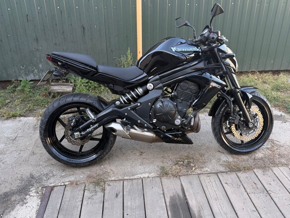 2013 Kawasaki ER-6F (Ninja 650R), чёрный, 395000 рублей - вид 3