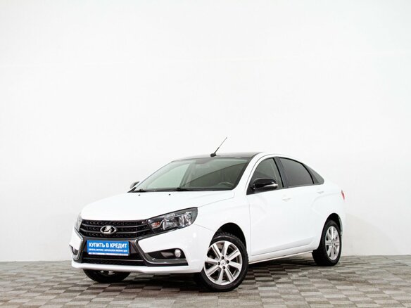2020 Lada (ВАЗ) Vesta I, белый, 1069000 рублей - вид 2