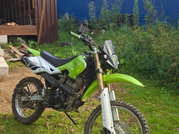 2013 Racer Enduro, зелёный, 70000 рублей