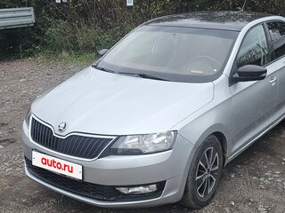 2018 Skoda Rapid I Рестайлинг, серебристый, 530000 рублей, вид 3