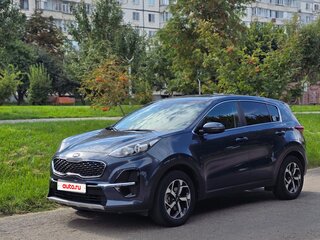 2020 Kia Sportage IV Рестайлинг, синий, 2049000 рублей, вид 3