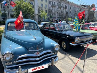 1956 ГАЗ М-20 «Победа», голубой, 1700000 рублей, вид 4