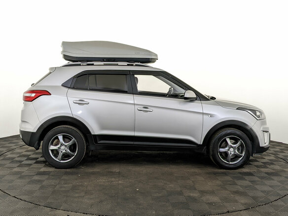 2021 Hyundai Creta I Рестайлинг, серебристый - вид 3
