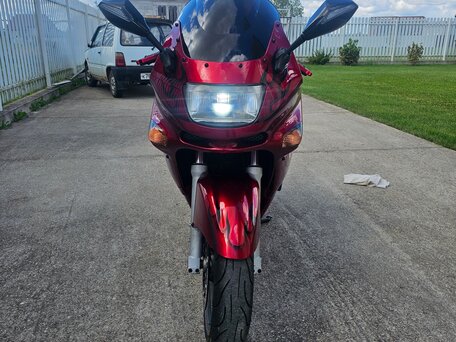 1995 Kawasaki ZZR 400, красный, 335000 рублей, вид 3