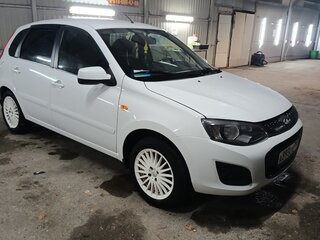 2013 Lada (ВАЗ) Kalina II, белый, 600000 рублей, вид 1