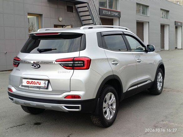 2021 Chery Tiggo 4 I Рестайлинг, серебристый, 1353000 рублей - вид 6