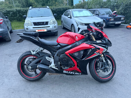 2006 Suzuki GSX-R 600, красный, 650000 рублей, вид 1