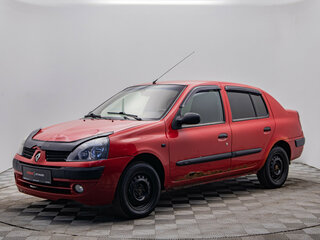 2006 Renault Symbol I Рестайлинг, красный, 134000 рублей, вид 1