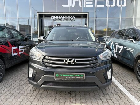 2017 Hyundai Creta I, чёрный, 1349000 рублей, вид 2