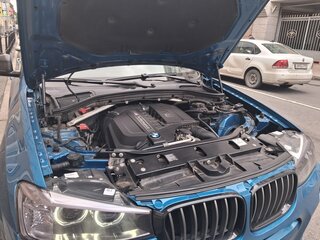 2017 BMW X4 M40i I (F26), голубой, 2767600 рублей, вид 5