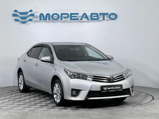2014 Toyota Corolla XI (E160, E170, E180), серебристый, 1320000 рублей, вид 3