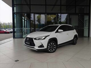 2022 Toyota Yaris L X XP150 Рестайлинг, белый, 1356666 рублей, вид 1