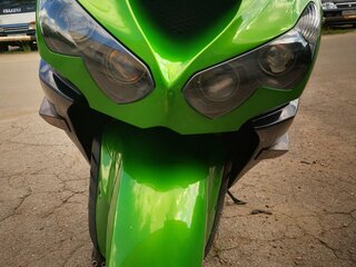 2013 Kawasaki ZX-14R, зелёный, 700000 рублей, вид 2