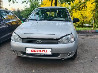 2008 Lada (ВАЗ) Kalina I, серебристый, 299990 рублей, вид 2