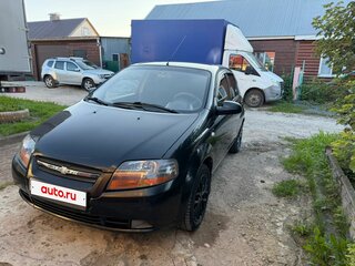 2007 Chevrolet Aveo I, чёрный, 220000 рублей, вид 3