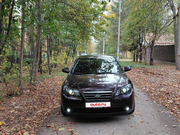 2008 Hyundai Elantra IV (HD), пурпурный