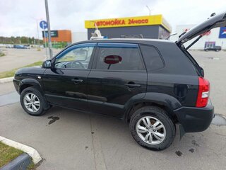 2008 Hyundai Tucson I, чёрный, 800000 рублей, вид 4