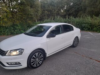 2014 Volkswagen Passat B7, белый, 1250000 рублей, вид 1