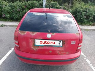 2007 Skoda Fabia I Рестайлинг, красный, 105000 рублей, вид 5