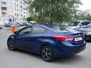 2012 Hyundai Elantra V (MD), синий, 860000 рублей, вид 3