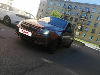 2013 Lada (ВАЗ) Granta I, красный, 175000 рублей, вид 4