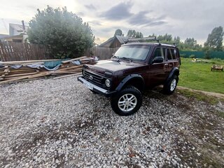 2014 Lada (ВАЗ) 2121 (4x4) I Рестайлинг, пурпурный, 450000 рублей, вид 1