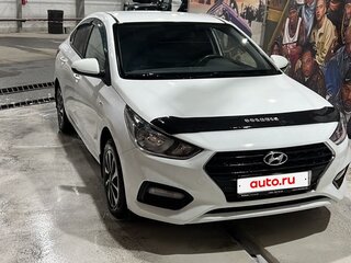 2018 Hyundai Solaris II, белый, 1222000 рублей, вид 1