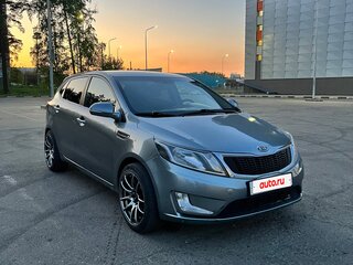 2012 Kia Rio 5-speed III, серый, 620000 рублей, вид 4