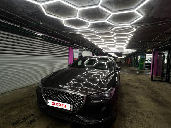 2019 Genesis G70 I, коричневый, 2625000 рублей - вид 8