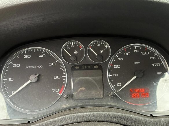 2006 Peugeot 307 I Рестайлинг, синий, 400000 рублей - вид 8