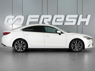 2018 Mazda 6 III (GJ) Рестайлинг, белый, 1899000 рублей, вид 5