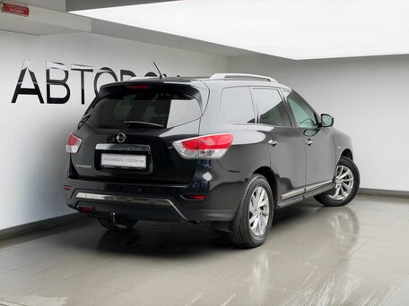 2014 Nissan Pathfinder IV, чёрный, 1254000 рублей, вид 4