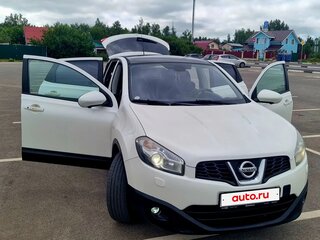 2013 Nissan Qashqai I Рестайлинг, белый, 1123000 рублей, вид 3