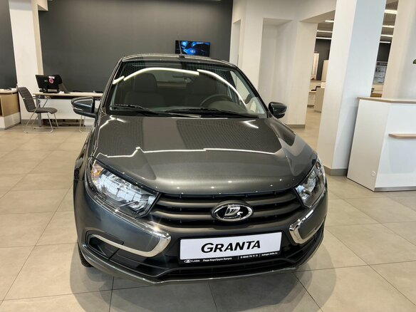 2026 Lada (ВАЗ) Granta I Рестайлинг, серый, 1118000 рублей - вид 1