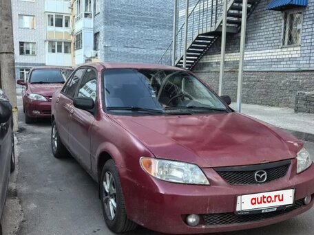 2001 Mazda Protege III (BJ), красный, 215000 рублей, вид 4