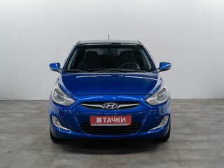 2012 Hyundai Solaris I, синий, 860000 рублей, вид 1