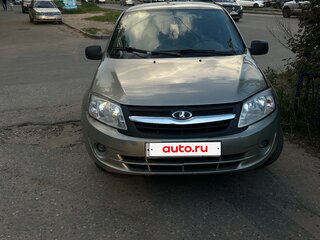2012 Lada (ВАЗ) Granta I, серый, 260000 рублей, вид 1