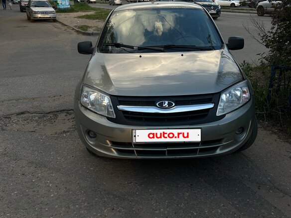 2012 Lada (ВАЗ) Granta I, серый, 260000 рублей