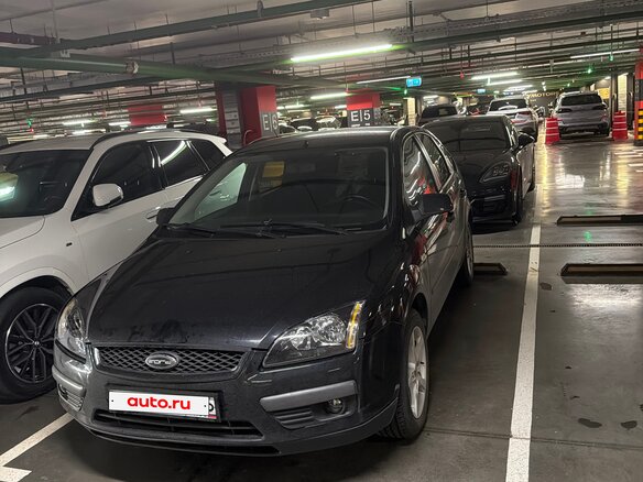 2006 Ford Focus II, чёрный