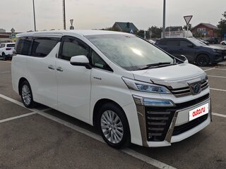 2019 Toyota Vellfire II Рестайлинг, белый, 4850000 рублей, вид 2