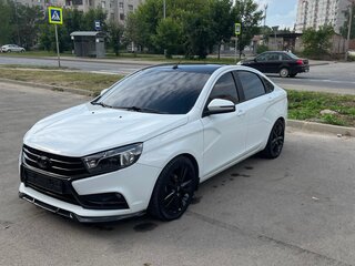 2020 Lada (ВАЗ) Vesta I, белый, 1300000 рублей, вид 1