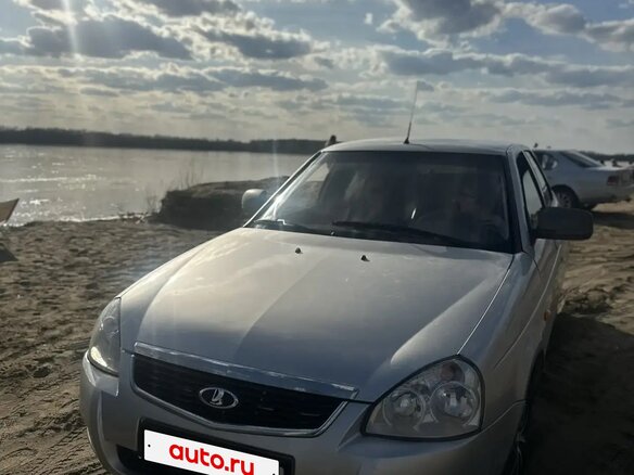 2012 Lada (ВАЗ) Priora I, серебристый, 350000 рублей - вид 5