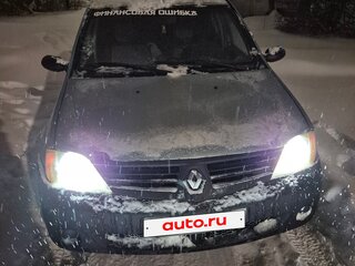 2006 Renault Logan I, зелёный, 100000 рублей, вид 2